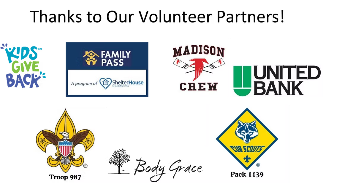 Thank You to Our Vienna Oktoberfest Volunteer Partners